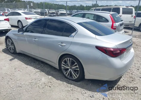 2018 Infiniti Q50 3.0T Sport из США, поврежденный, VIN JN1EV7AP2JM357558